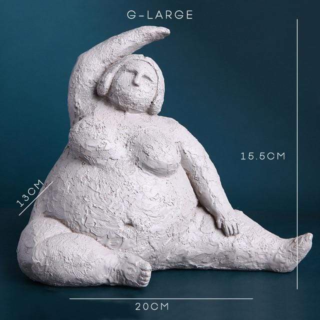 Selbstbewusste Damenfiguren