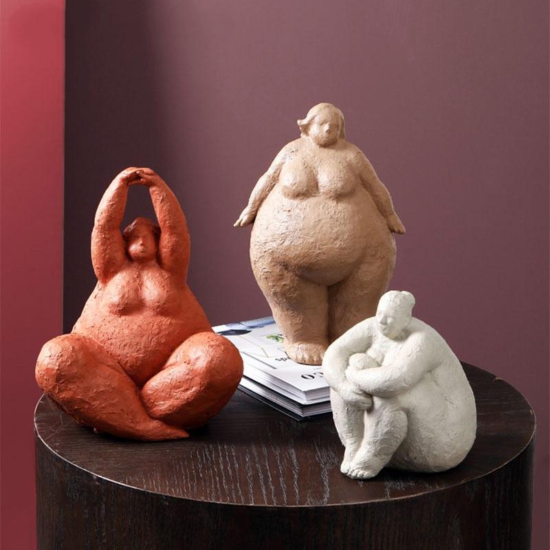 Selbstbewusste Damenfiguren