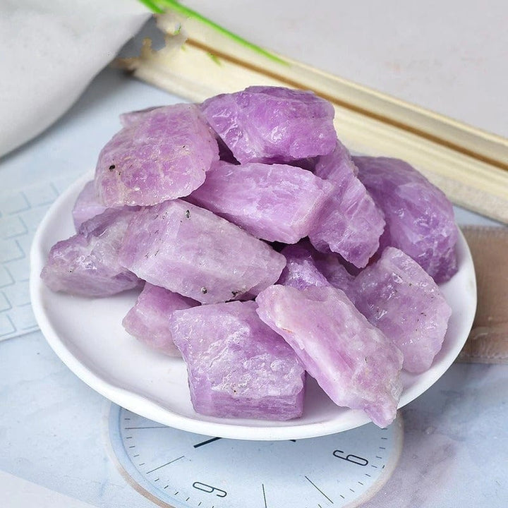 Lilac Kunzite Rohstein