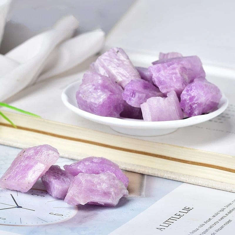 Lilac Kunzite Rohstein