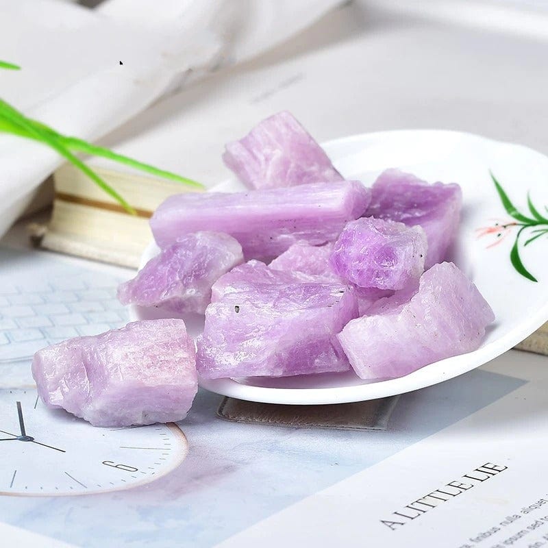 Lilac Kunzite Rohstein